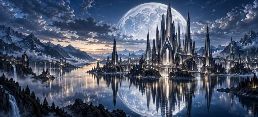 Immersive future cityscape visual study